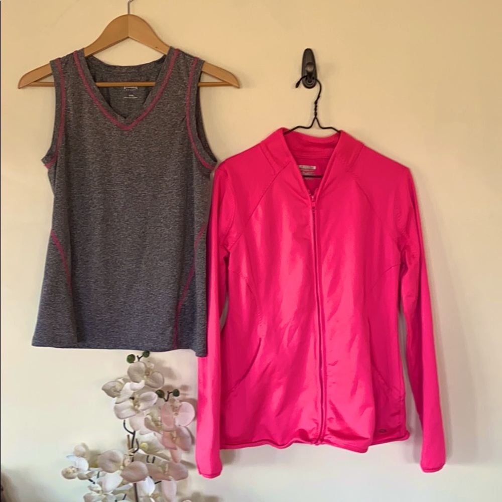 🏃‍♀️2 for 1! Athletic tank and jogger jacket!💥